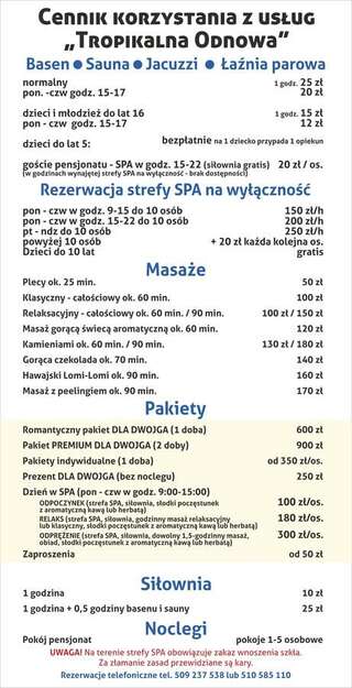 Отели типа «постель и завтрак» Tropikalna Odnowa Fałkowo-4
